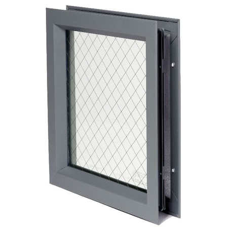 12 X 12 Low Profile Self Attaching Lite Kit With Wired Glass And 1/8 Glazing Tape